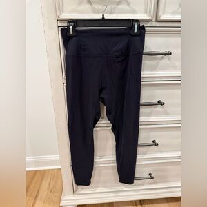 Free People Black High-Waist Leggings